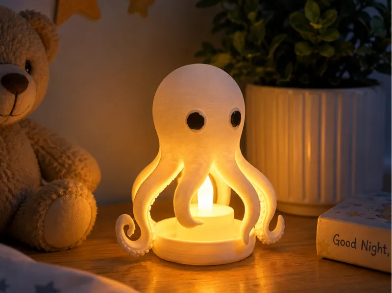 Octo LED Tealight Holder