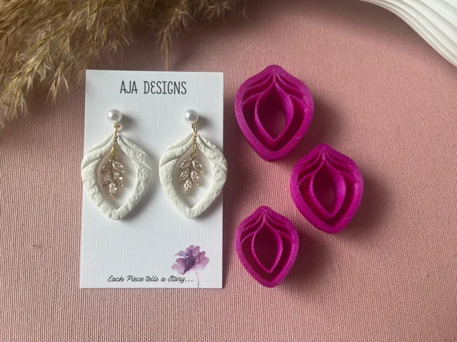 Polymer Clay Earring Mold 43