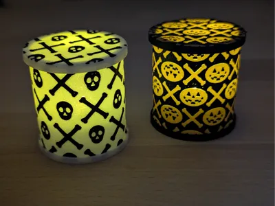 Halloween LED Lantern Card Kit 4x6" (10x15cm)