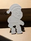 Santa to color yourself