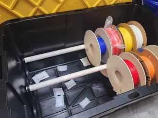 27 gallon tote rack