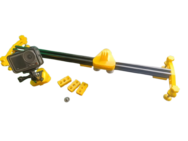 Mini Camera Slider V-Slot 2020 DIY Action Cam Rail