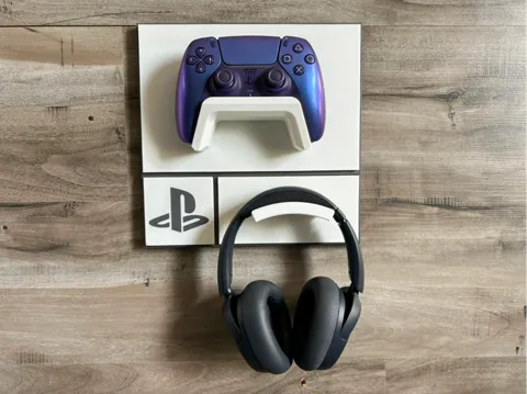 Organizador: FormGrid Modular Wall Organizer PlayStation5 Setup — referencia de MakerWorld