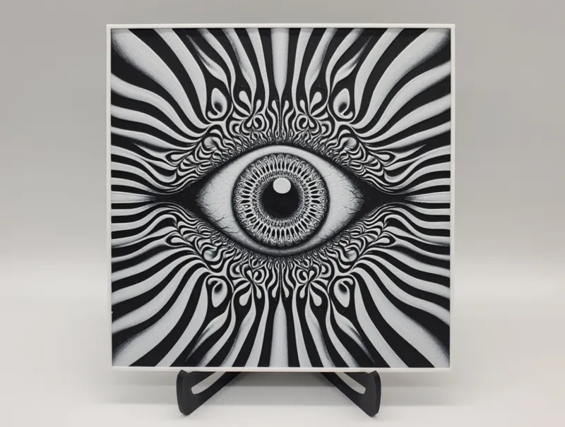 Psychic Eye Visual Illusion