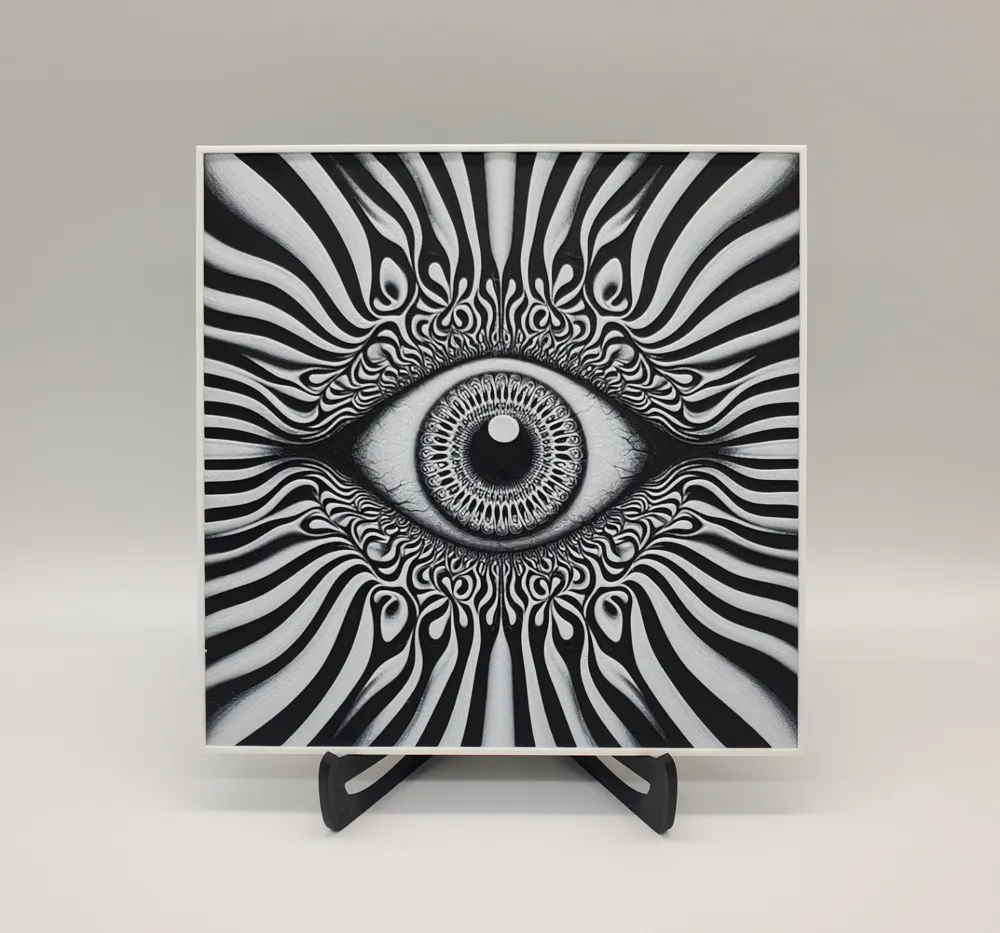 Psychic Eye Visual Illusion by ABUNDANT3D - MakerWorld