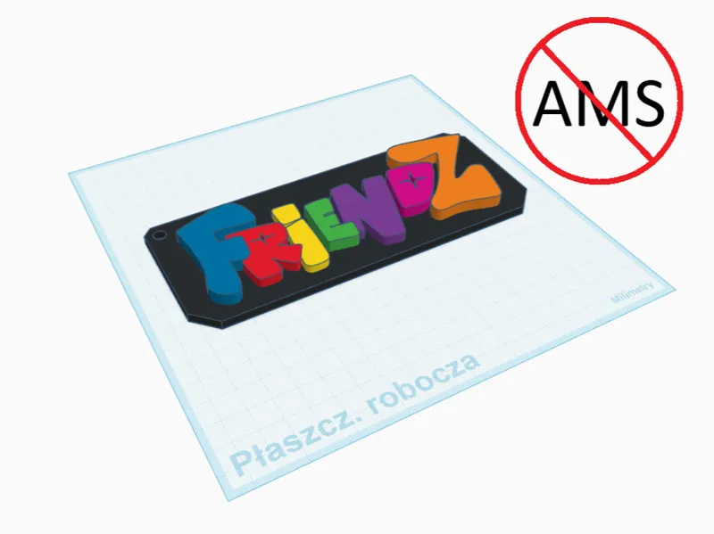 Friendz keychain NO AMS
