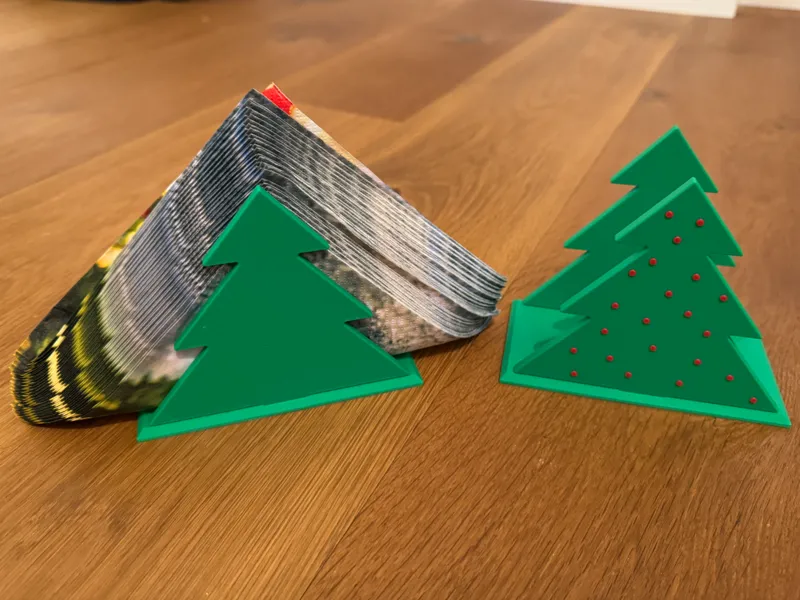 Christmas tree napkin holder