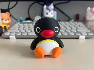 大头Pingu坐坐摆件