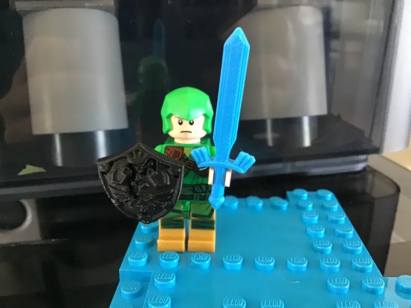 Brick Zelda Hylian Shield