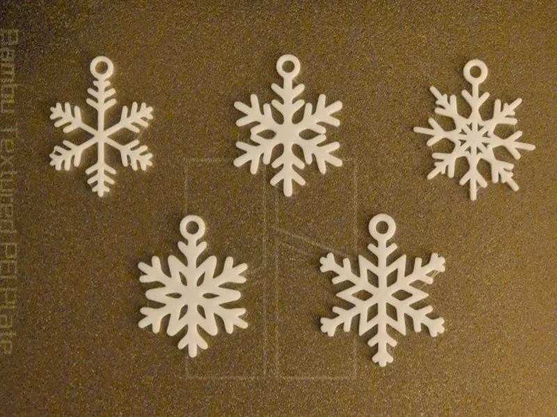 Decorazioni natalizie - Snowflakes ornaments set