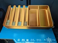 0.2mm layer, 2 walls, 10% infill