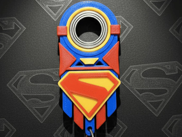 Keyrambit Super Man 3D Printed Keychain