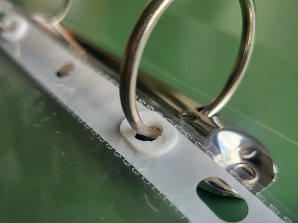 Ring Inforcement Reinforcement ring for sheet protectors by BricksBlocks MakerWorld ...