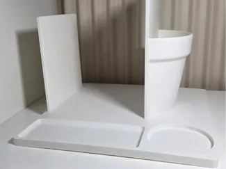 Nightstand Organiser with bookstand