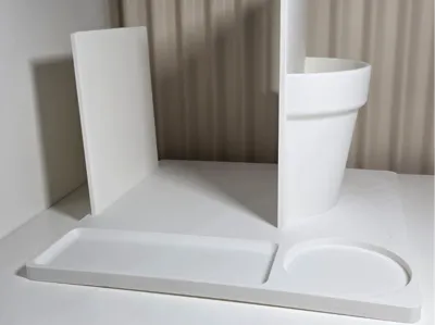 Nightstand Organiser with bookstand