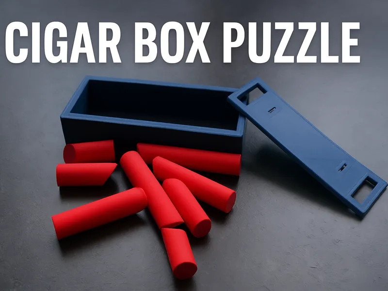 La boîte à cigares – Casse-tête puzzle défi
