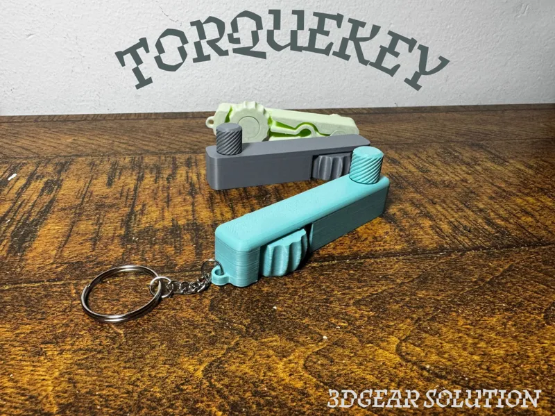 TorqueKey - Keychain EDC Clicker FIdget Toy