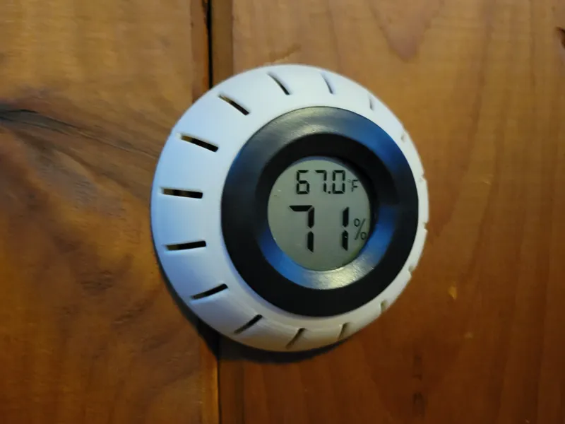 Vented Hygrometer Wall Mount Bracket