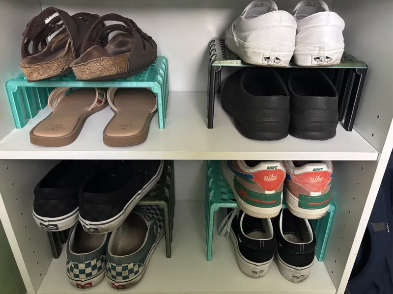 Bookshelf Shoe rack shelf organizer