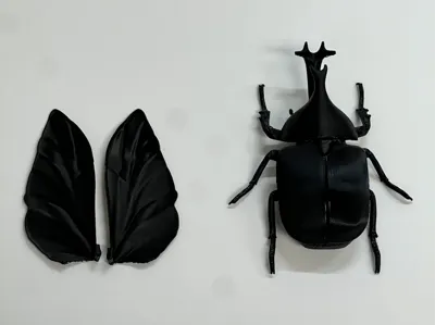 Kabutomushi 3D Action Magnet with Opening/Closing & Detachable Gimmick!