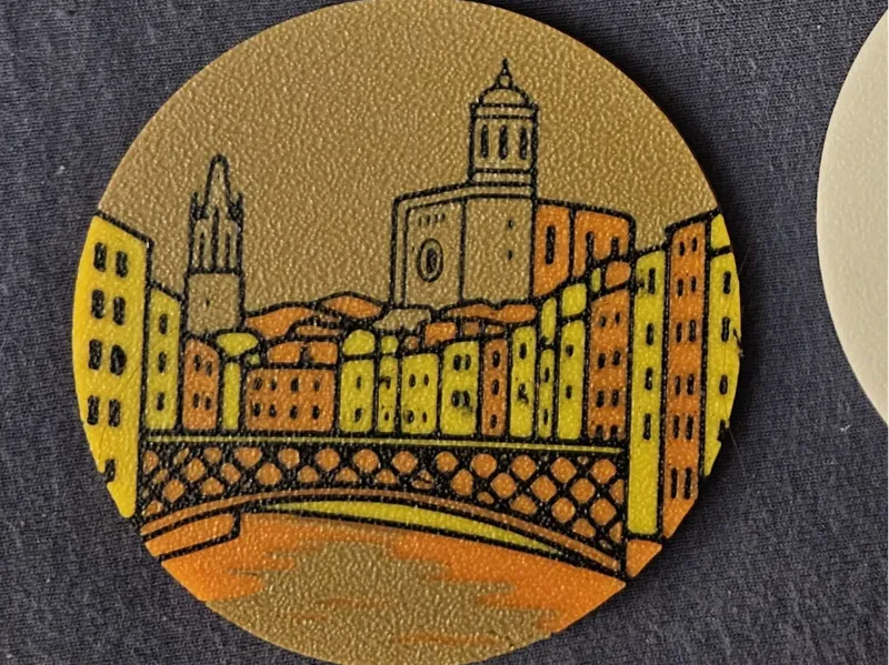 Girona posavasos
