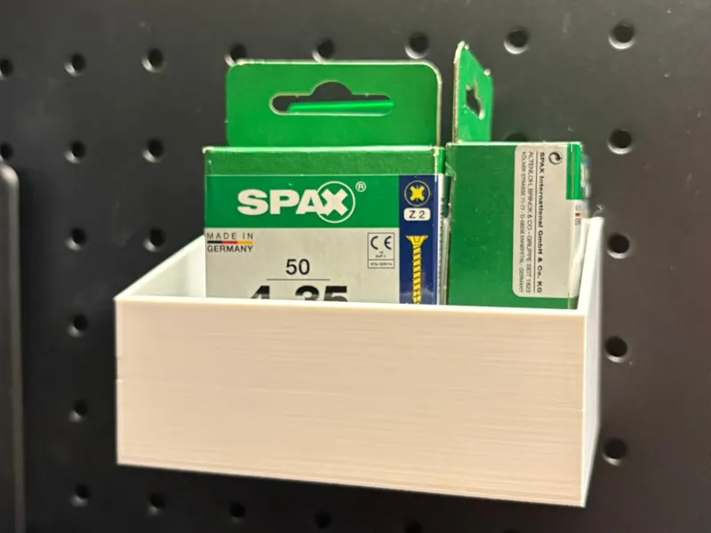 IKEA BROR Pegboard Box
