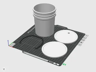 5oz bucket with lids