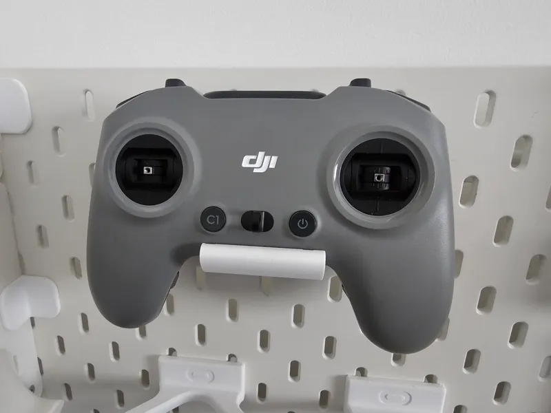 DJI FPV Remote Controller 3 IKEA SKADIS holder