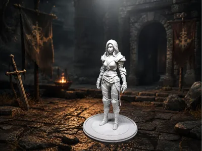 Night Hunter in Plate Armor