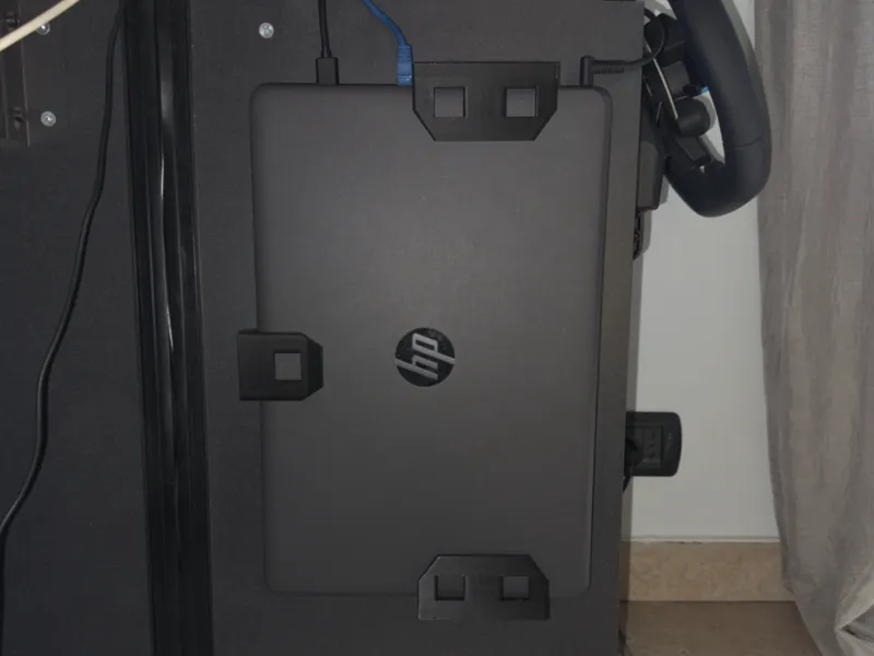 Staffa Supporto Laptop / Mini PC Under Desk