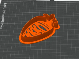 4x4 in. Carrot Cookie Cutter