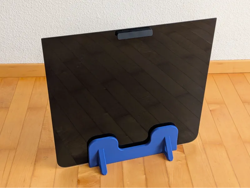 Bambu Glass Cover Plate Holder for H/P/X Series