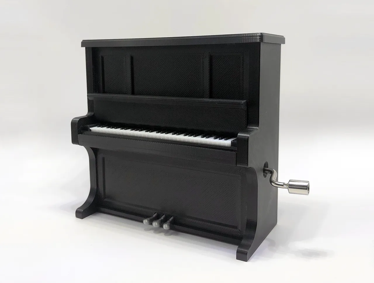 Piano Music Box Hand Winding Kit-K015 view 2