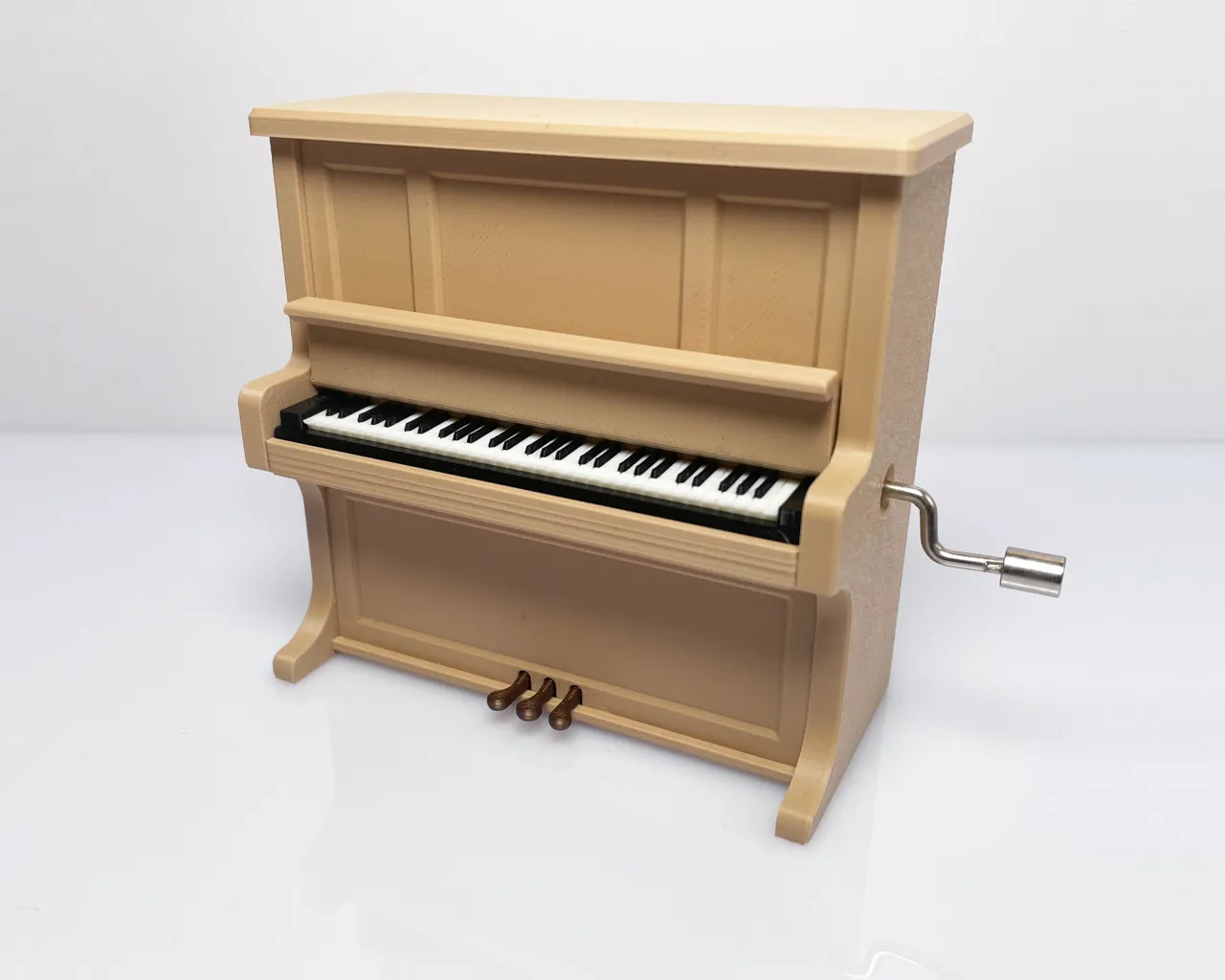 Piano Music Box Hand Winding Kit-K015 view 3