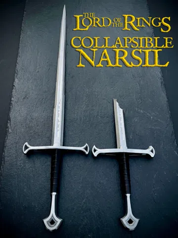 Tapa o cubierta: Collapsible LotR Narsil Sword — vista de referencia 2