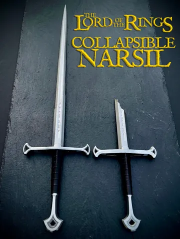 Tapa o cubierta: Collapsible LotR Narsil Sword — vista de referencia 4