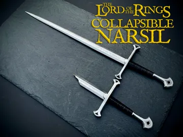 Tapa o cubierta: Collapsible LotR Narsil Sword — vista de referencia 3