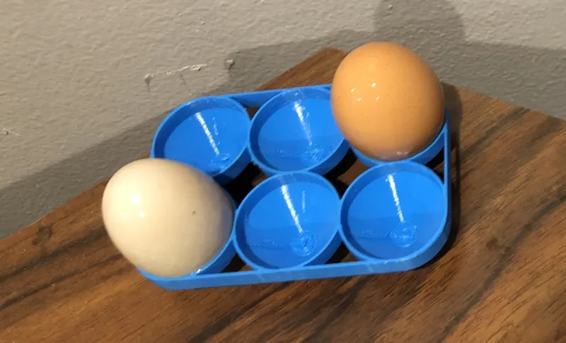 Egg Holder - Material Optimized