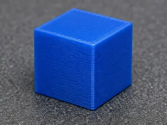 cube calibration 15mm x 15mm