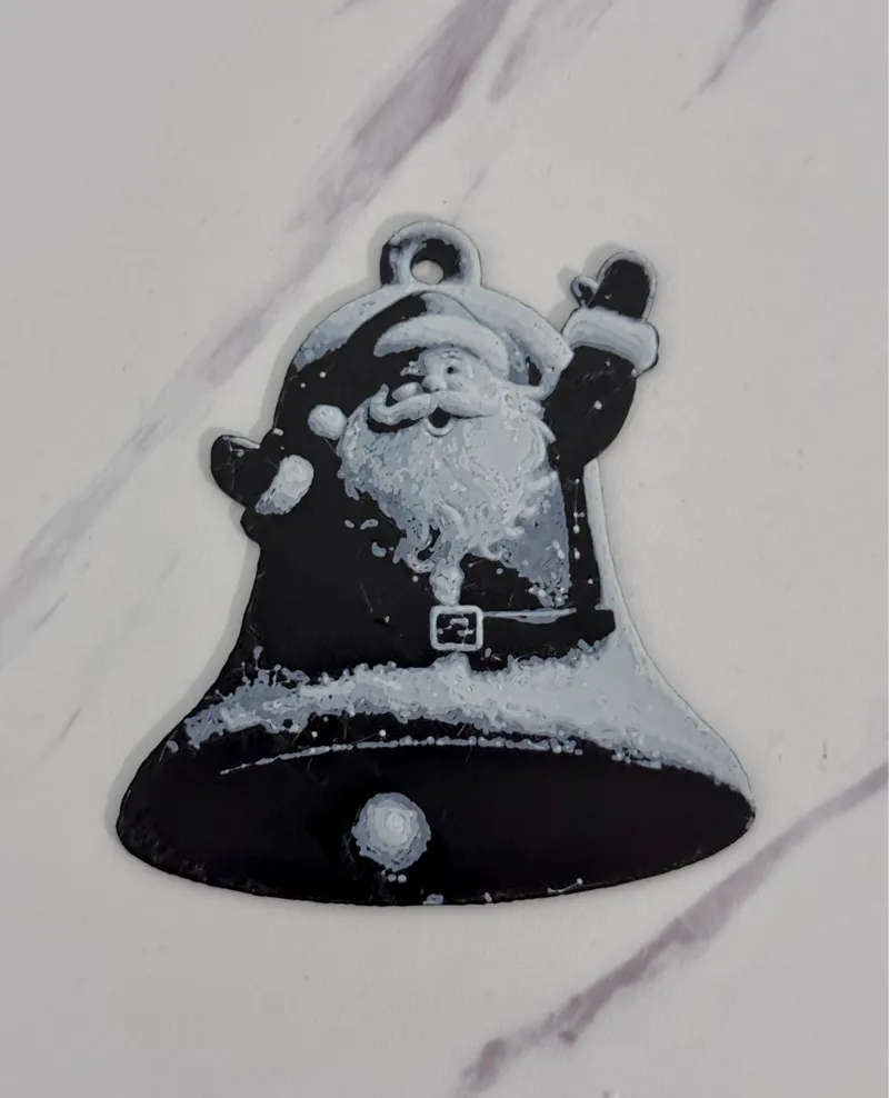 Christmas Decoration Santa Bell