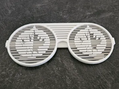 Winnipeg Jets Whiteout Shutter Shades