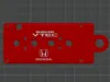 0.12mm layer, 2 walls, 15% infill. REV 2 Stronger.