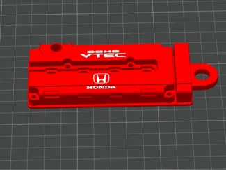 VTEC Valve cover keychain