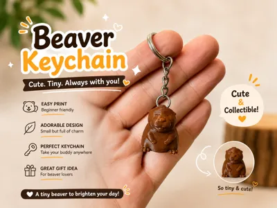 BeaverKeychain