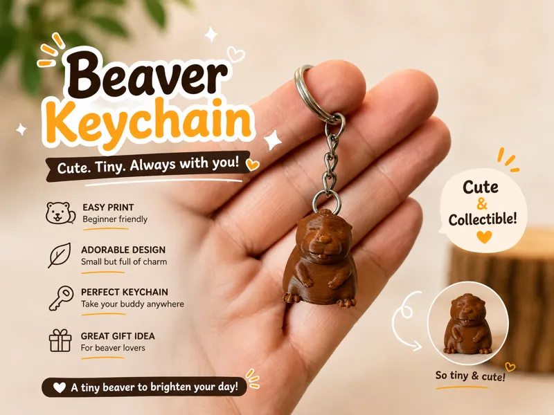 BeaverKeychain