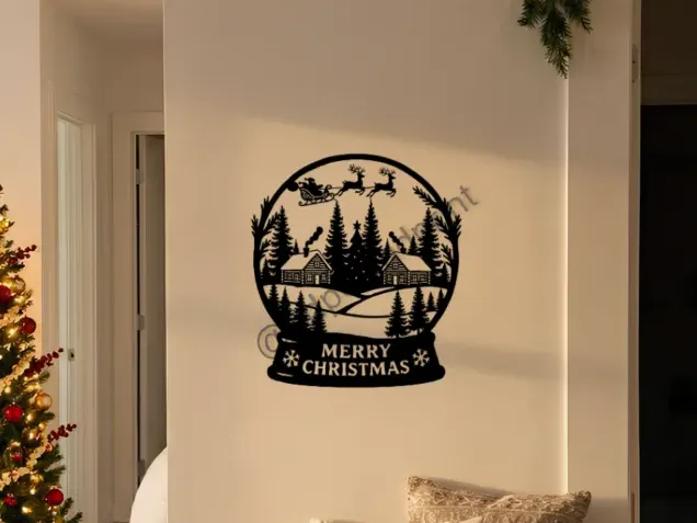 Merry Christmas Wall Art