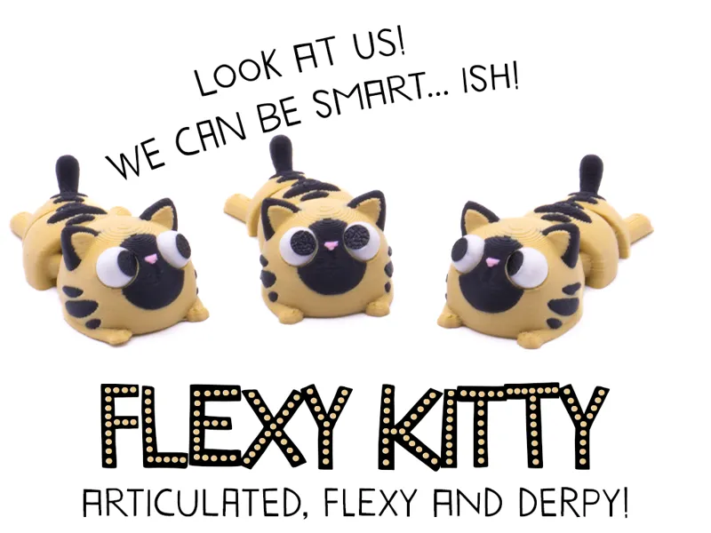 Articulated Flexy Kitty!