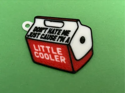 I'm a Little Cooler Keychain
