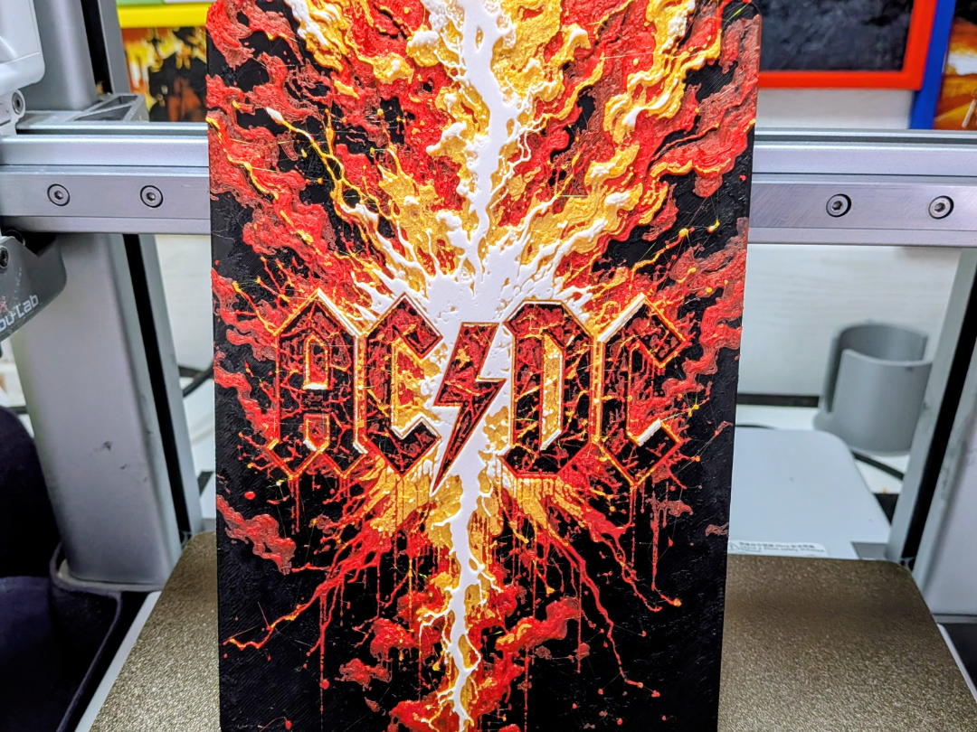AC/DC – High Voltage Lightning HueForge
