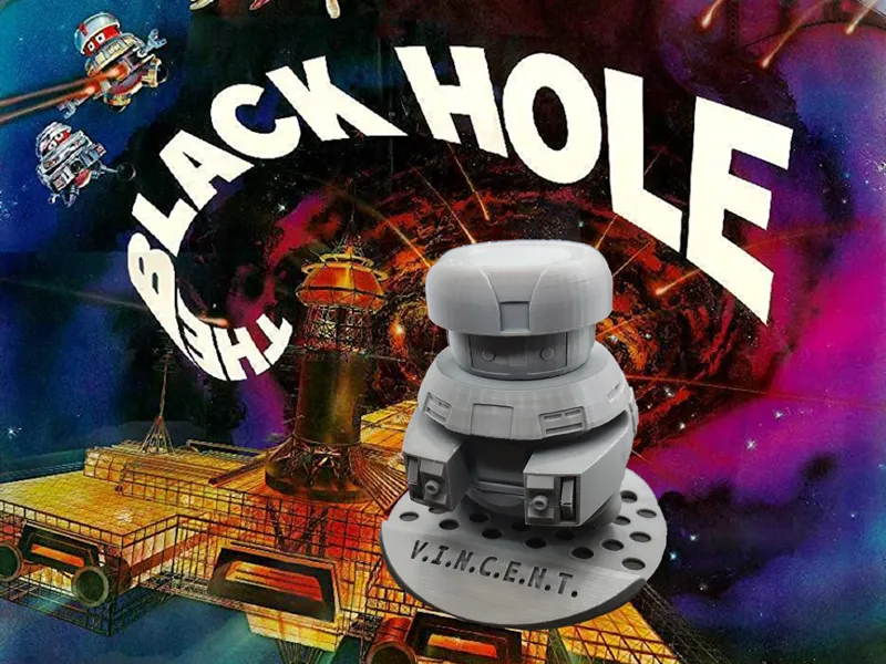 VINCENT - robot from Black Hole, Disney 1979 movie